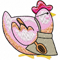 Chickens And Roosters Embroidery Design 10 Chickens And Roosters Embroidery Design 10
